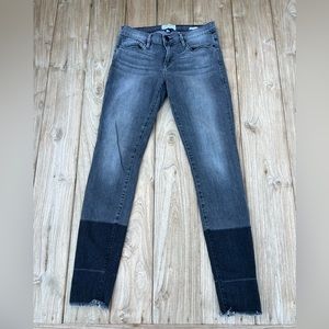 Frame jeans  grey & black denim